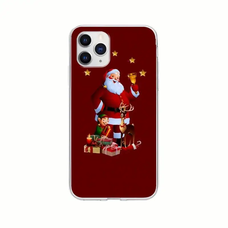 

Women Christmas Gift Transparent Mobile Phone Case Clear Cover For Iphone 11 12 Pro Max 5s 6s 7 8 Plus X Xr Xs Max Se 2020