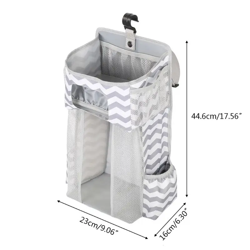 Diaper Stacker Hanging Storage Bags Nursery Organizer for Changing Table Crib or Wall Baby Shower Gifts | Мать и ребенок