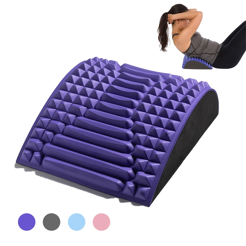 

Массажер для спины, растягивающий коврик для брюшного пресса EVA, лечение хронической боли в пояснице, массажер для спины, растягиватель пояс...