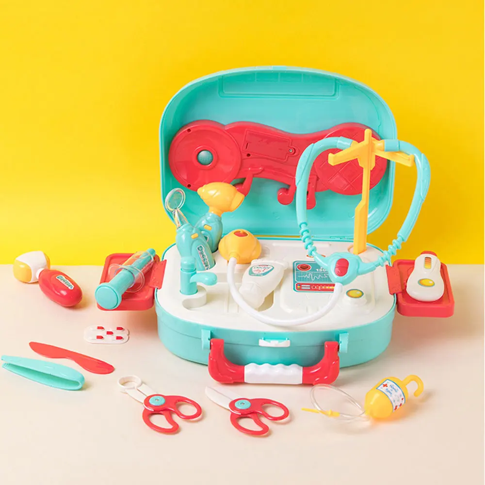 16 шт. игровой домик игрушки ролевые игры Набор доктора детский набор игрушек для