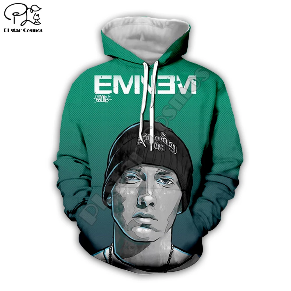 

PLstar Cosmos Rapper God Eminem Singer Funny Pullover Man/Women Tracksuit Harajuku Streetwear 3DPrint Zip/Hoodies/Sweatshirts A1
