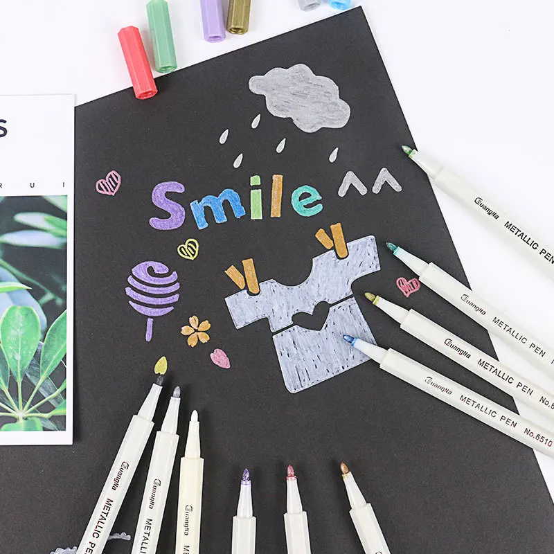 10 Цвета манга художественный маркер для тонко пишущие Ручки Щетки граффити