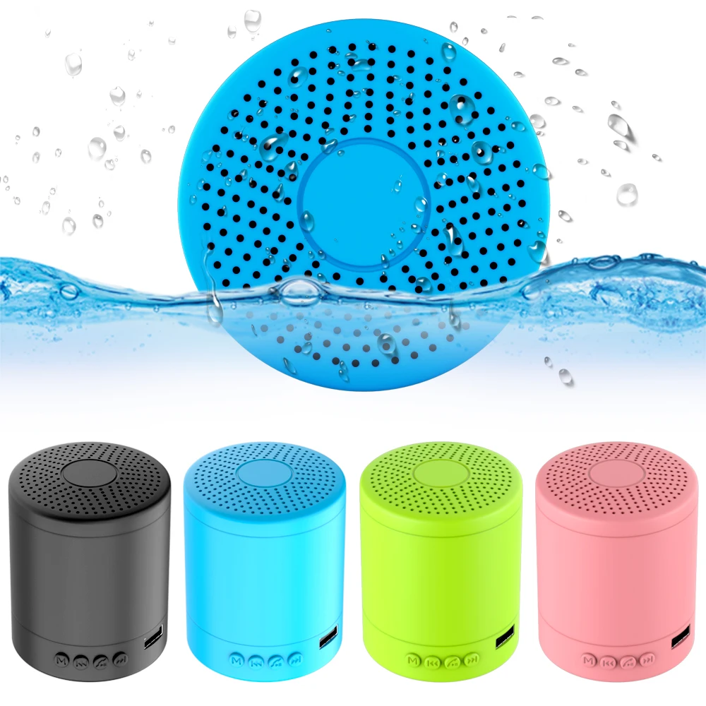 Водонепроницаемая портативная Bluetooth колонка уличные беспроводные колонки с