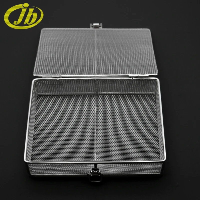 Medical disinfecting box cover band stainless steel monolayer high temperature disinfection of surgical instruments