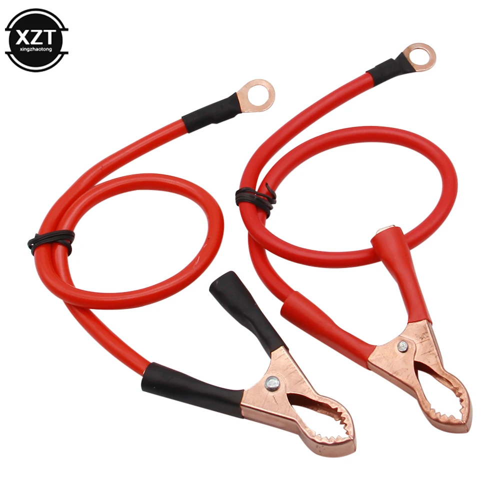 Зажим для автомобильного аккумулятора 10AWG крокодил автомобиль фургон батарея