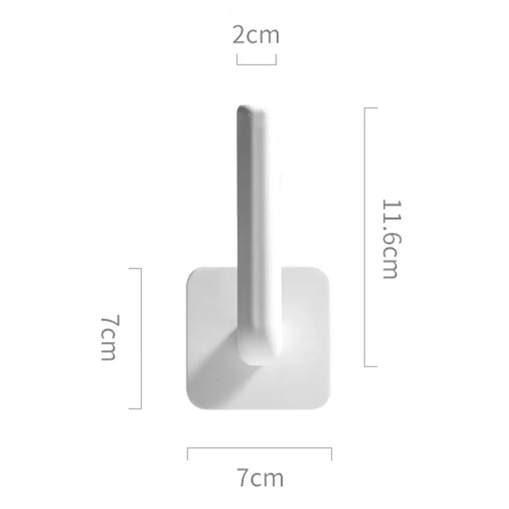 

Paper Holder Wall Mounted Not Easy Fall Off Plastic Tissue Shelf Organizer Supplies for Home