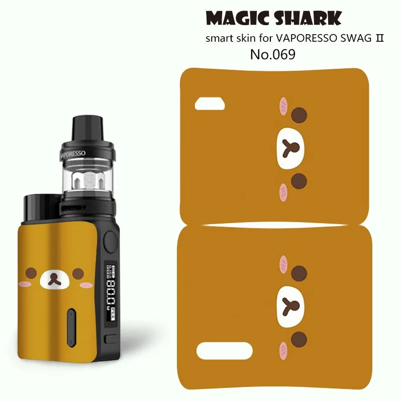 Волшебная Акула 2.5D стерео живопись Череп медведь сексуальный женский стикер