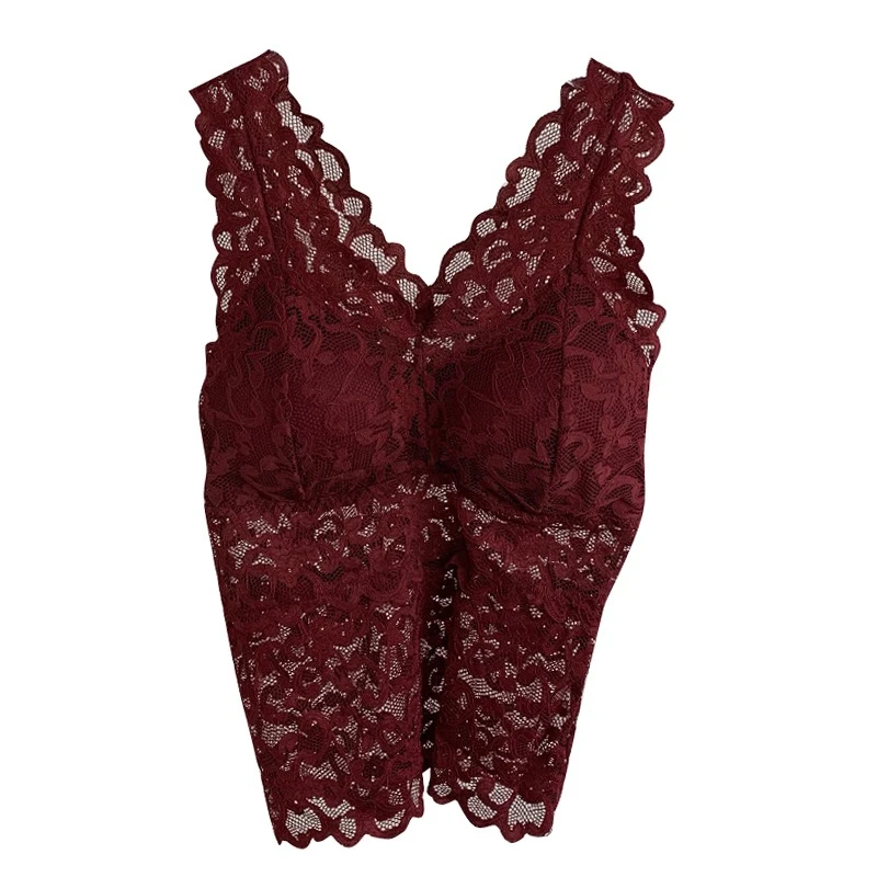 

Женский сексуальный кружевной топ на бретелях, женское нижнее белье с накладкой на грудь, облегающий однотонный джемпер, женские топы на бр...