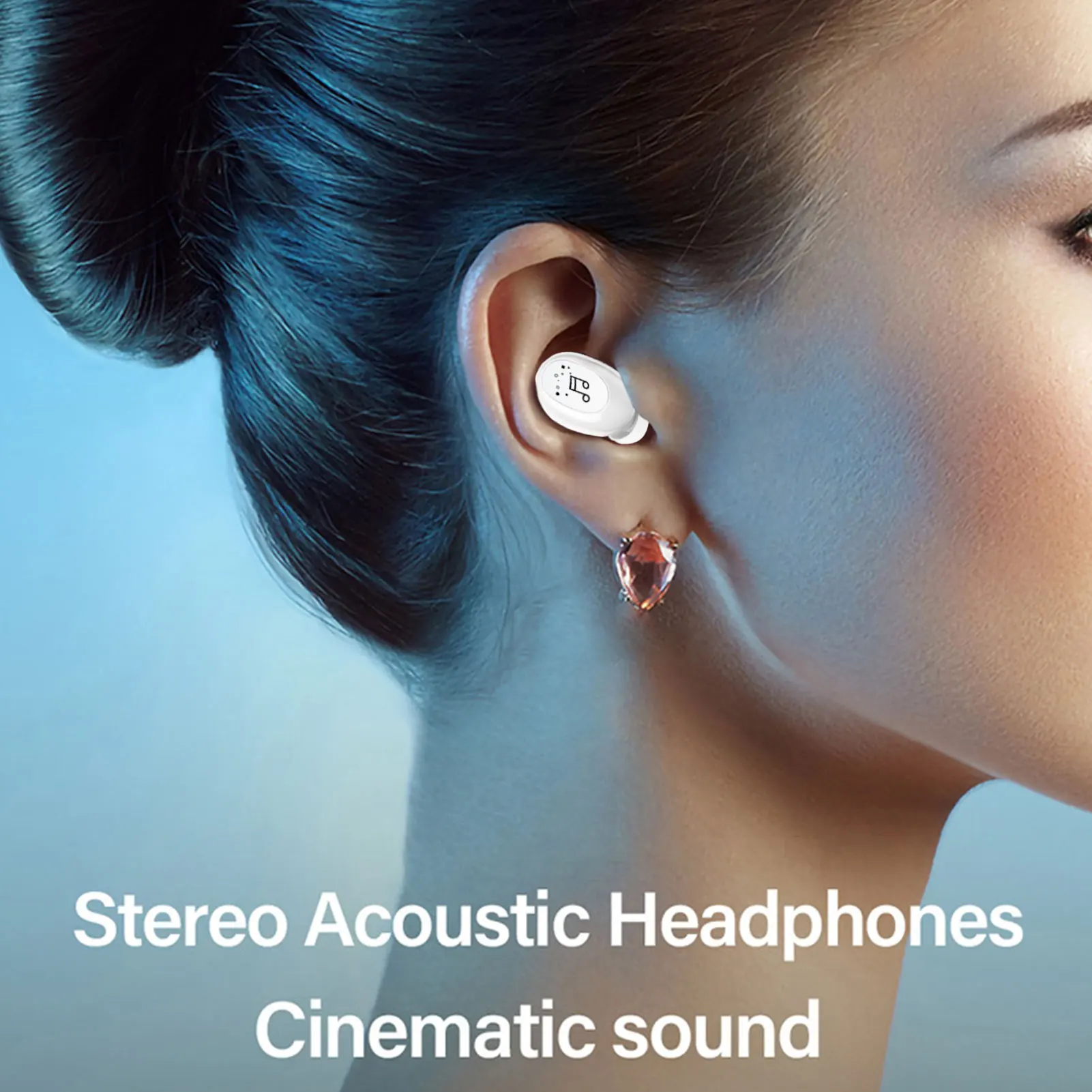 Фото Один Мини Bluetooth 5 0 наушники-вкладыши легкий IPX4 Водонепроницаемый сенсорный Один Мини Bluetooth 5 0 наушники-вкладыши легкий IPX4 Водонепроницаемый сенсорный
