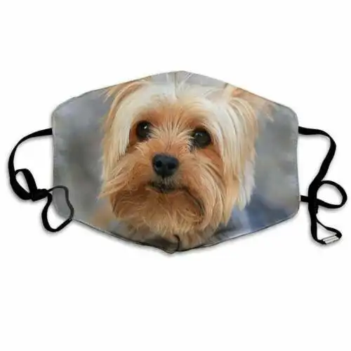 

Yorkie Dog Face Mask Cloth Face Mask Reusable Face Mask