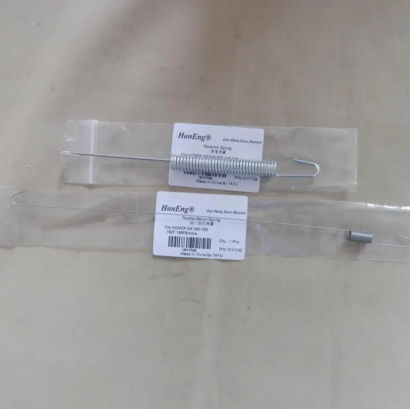 GX390 пружина возврата дроссельной заслонки и регулятора для HONDA GX340 EC6500 5 кВт насос