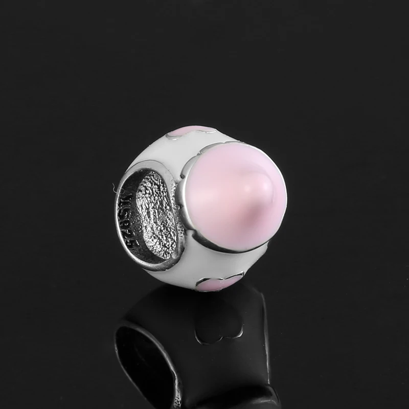 New Fashion 925 Sterling Silver Baby bottle Enamel Charms Beads Fit Original europeu Charm Bracelet Jewelry making 2019 |