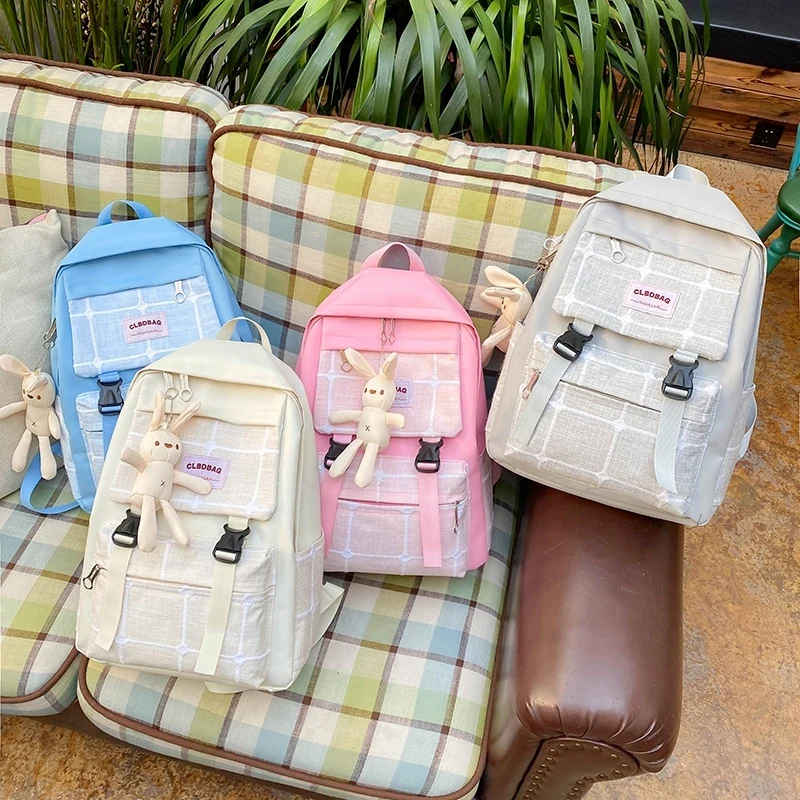 

Brand 3pcs/set Fashion Women Backpack High Quality Canvas Backpacks for Teenage Girls Female School Shoulder Bag Bagpack mochila
