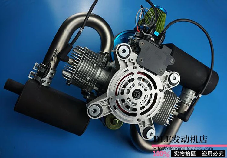 Оригинальный высококачественный бензиновый двигатель DLE200 DLE 200CC для парамотора