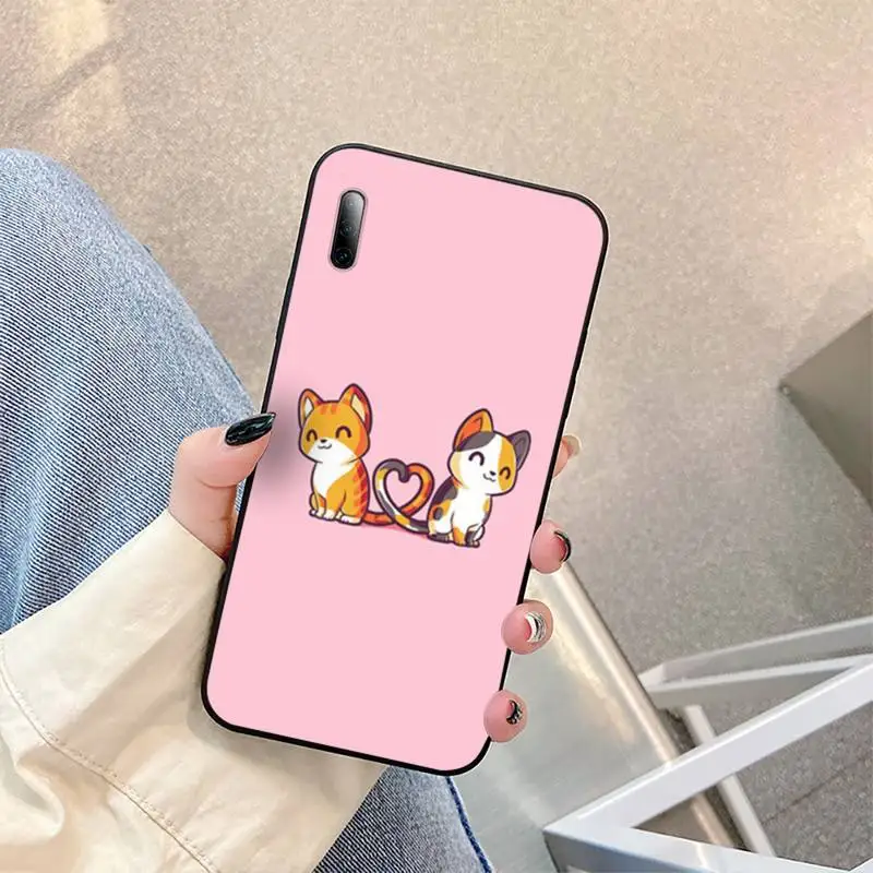 

Cartoon cute Cat Phone Case For Samsung J 8 7 6 2 M10 20 30 Prime core pro ace NEO Cover Fundas Coque