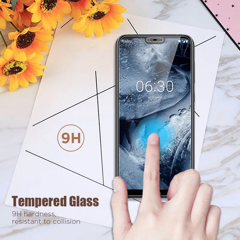 Защитное стекло для Nokia C1 C2 Tava Tennen C5 Endi HD прозрачная защитная пленка Lumia 520 530 535 630 640