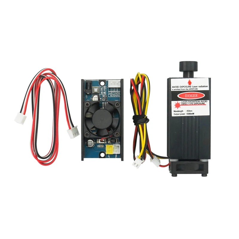 Лазерный модуль Фокусирующая Синяя лазерная головка лазерный гравировальный