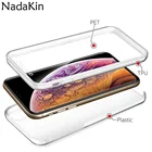 360 полная защита тела подходящий Прозрачный чехол для Samsung Galaxy A6 A8 Plus A7 A9 2018 A6S A3 2016 A5 2017 чехол для телефона с защитой от царапин