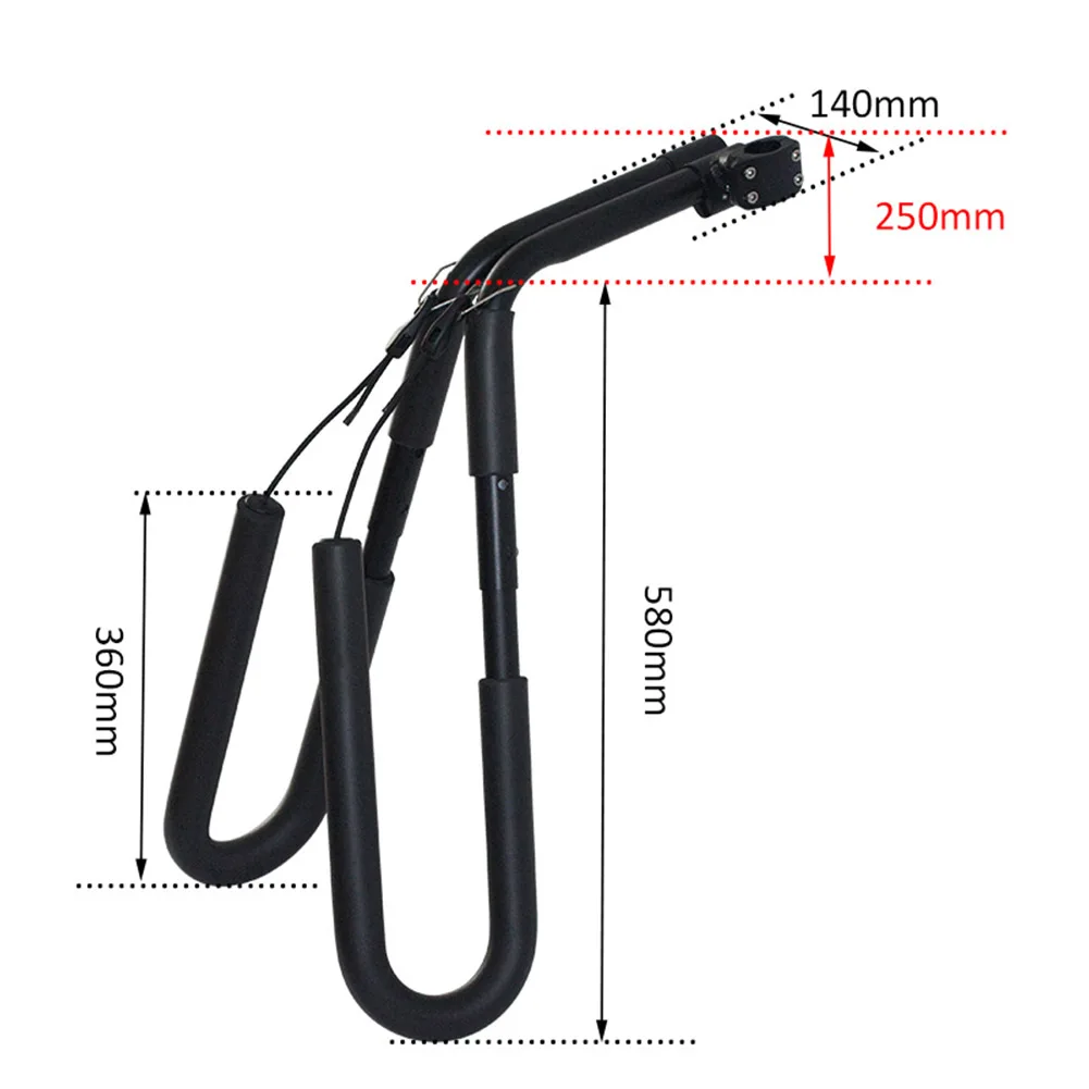 

Bicycle Surfboard Rack Practical Outdoor Wakeboard Seatposts Mount Skimboard Universal Bike Water Sports Surfing Carrier Durable