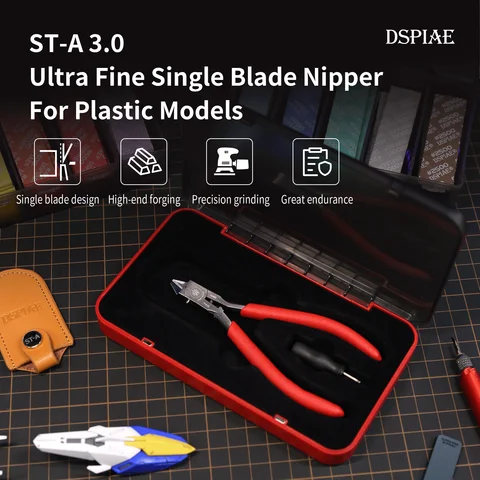 Кусачки DSPIAE, новинка ST-A, набор с одним лезвием, 3,0, для моделирования, хобби, режущие инструменты, аксессуары