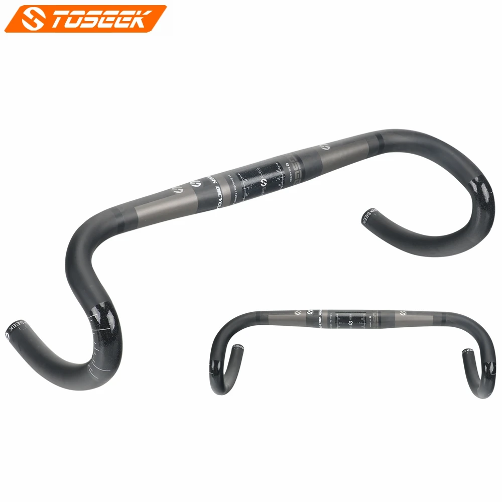 

Руль велосипедный из углеродного волокна, 31,8 мм x 400/420/440 мм, матовый серый, 203 г