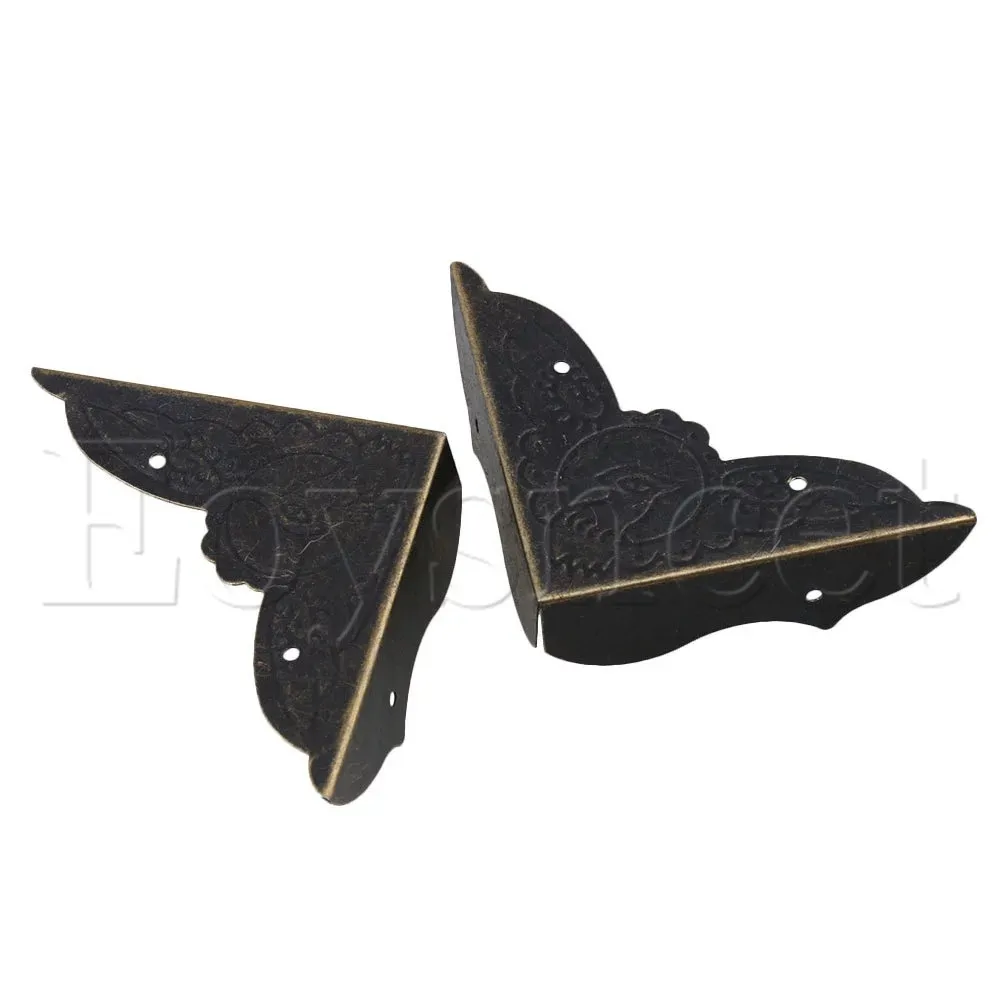 10 шт. бронзовые защитные Угловые накладки на края стола 52x15 мм | Обустройство дома