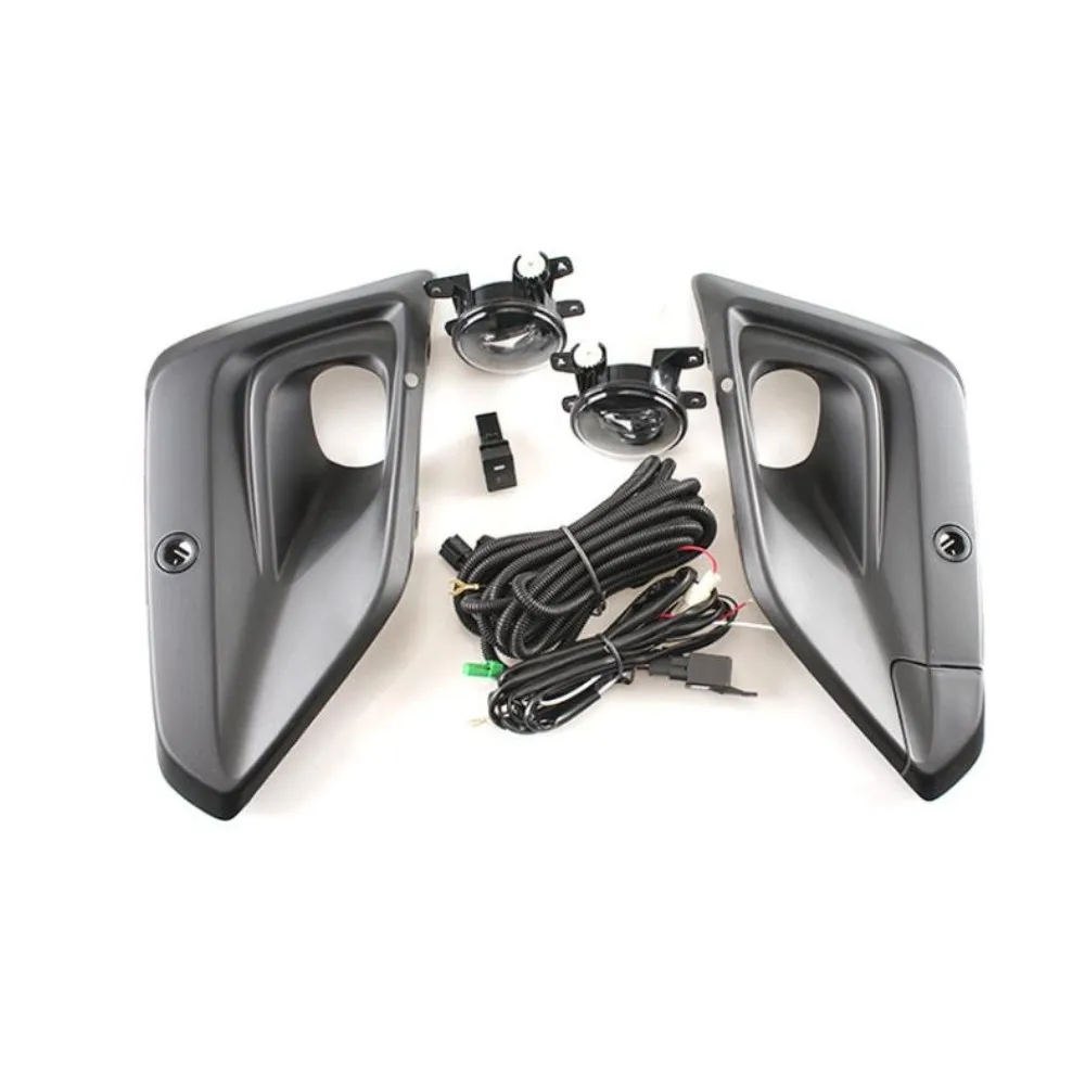 

Автомобильная светодиодная противотуманная фара 9W 6000K в сборе, совместимая с Honda Fit Jazz Crosstar 2020+, светодиодная противотуманная фара + рамка + жгут + переключатель