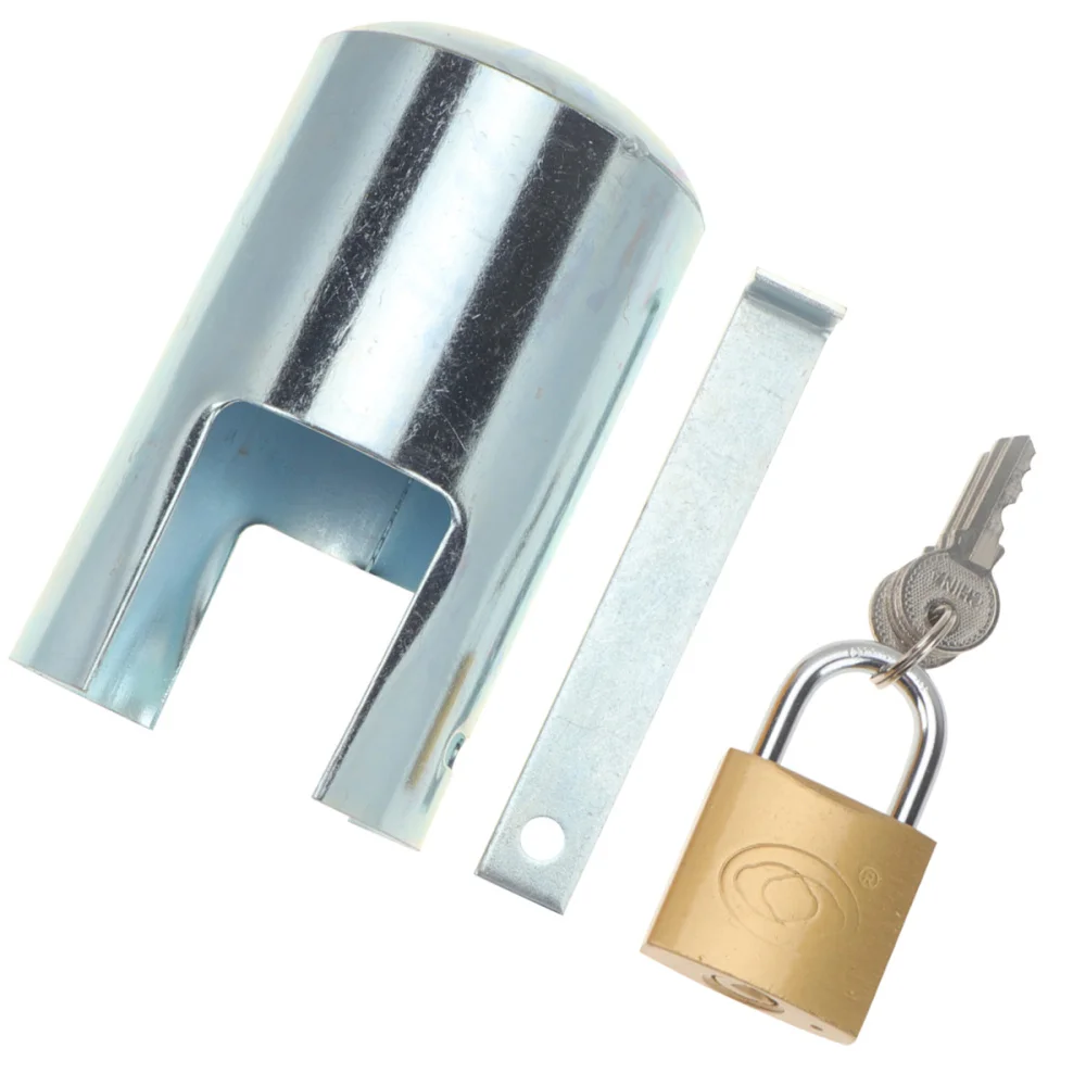 

1 Set Tap Water Switch Lock Outdoor Anti-theft Lock Multi-purpose Lock Sturdy Tap Protective Lock for Yard Park