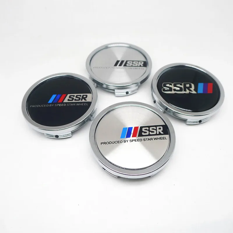 4pcs 58mm SSR Racing Speed Star Wheel Center Caps Hub Car Rims Dust Cover Hubcaps for Alloy Wheels Auto Styling Accessories