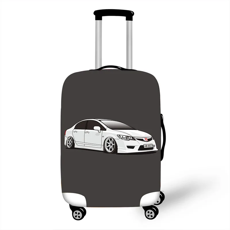 Чехол для чемодана с мультяшным рисунком плотный эластичный чехол защитные