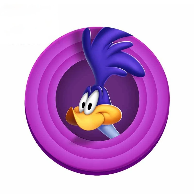 

LLT-0429 Personality Car Sticker The Road Runner Modeling Decal PVC Auto Bumper Window Anime Decal Laptop Waterproof Cars Decals