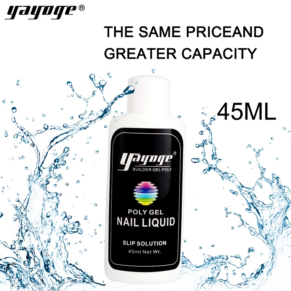 Полиуф-гель Yayoge жидкая жидкость для быстрого наращивания ногтей раствор УФ-гель