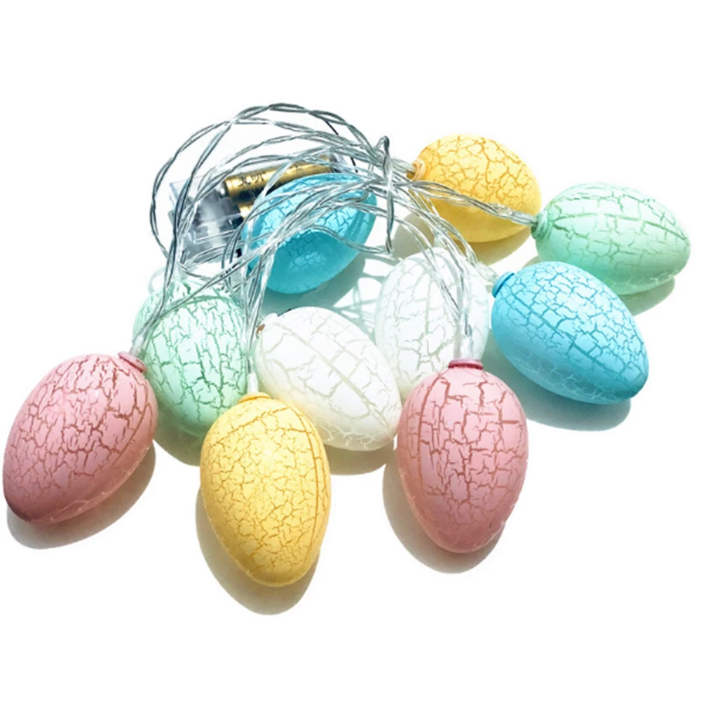 

Easter Led Light Garland Rabbit Eggs Shape String Lights Home Outdoor Decoration