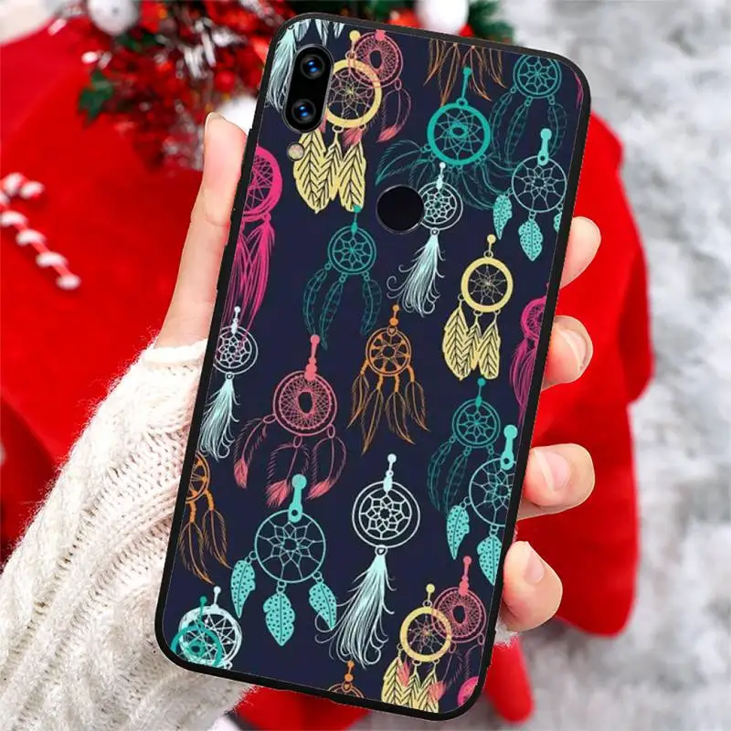 

dream catcher mandala Colorful Phone Case For Xiaomi Redmi note 7 8 9 t k30 max3 9 s 10 pro lite