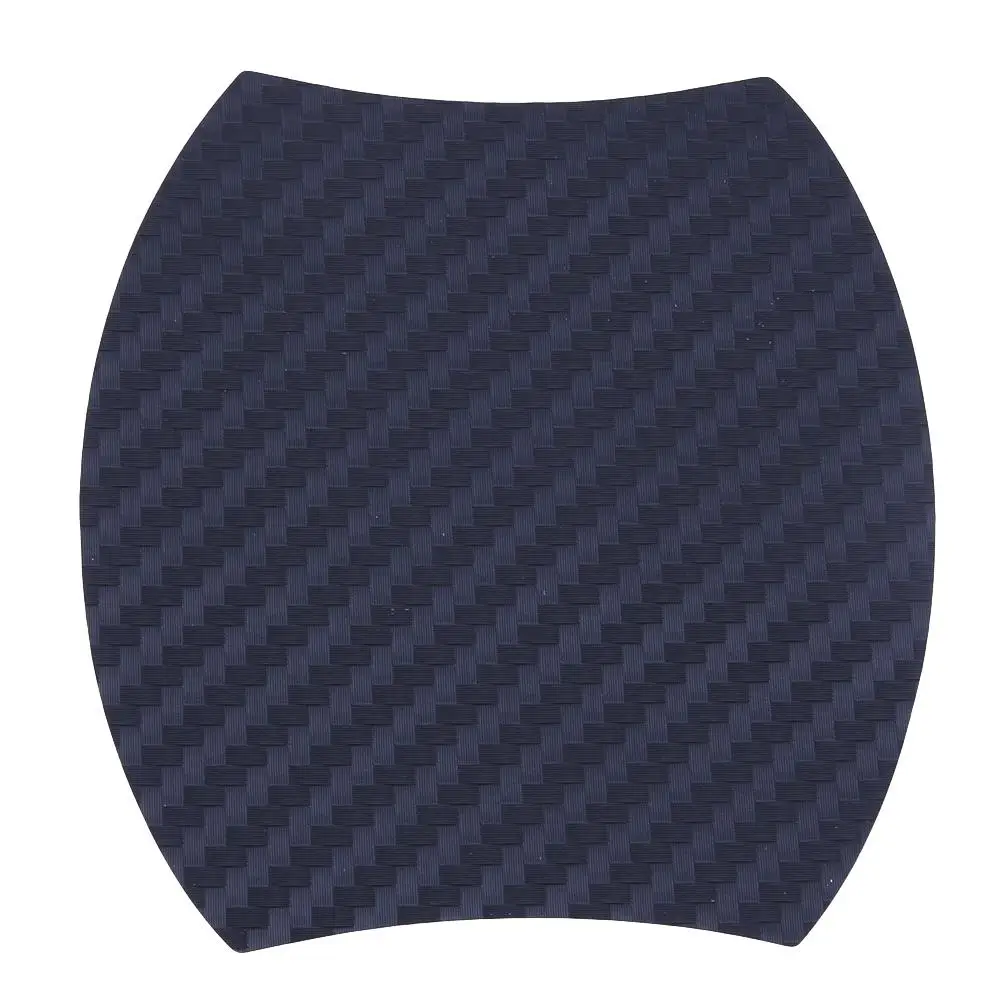 4 шт. Серебристые черные дверные ручки устойчивые к царапинам из углеродного