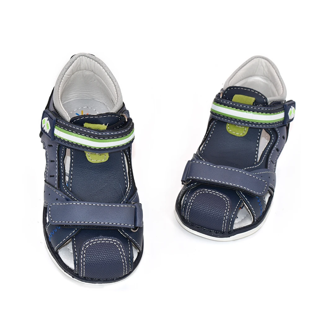 Bessky/2020 детская летняя обувь сандалии из искусственной кожи для мальчиков