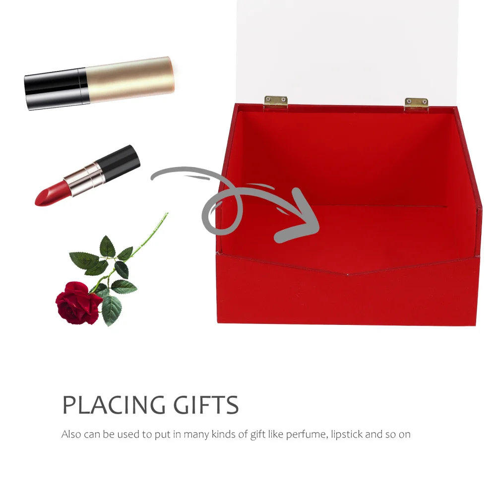 

Valentine's Day Flower Packaging Box Panoramic Window Gift Flower Wrapping Box