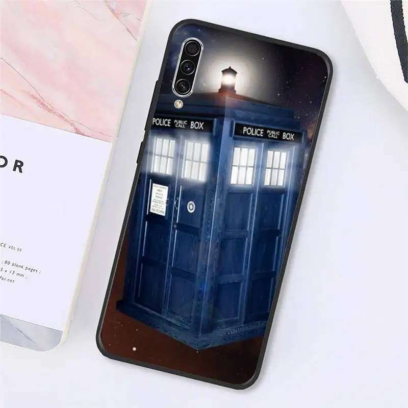 

Tardis Doctor Who Police Box Phone Cases For Samsung galaxy S 9 10 20 A 10 21 30 31 40 50 51 71 s note 20 j 4 2018 plus