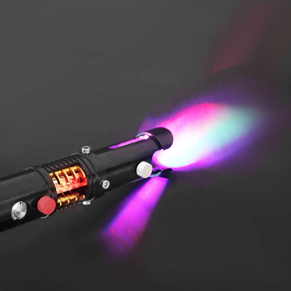 Смена 16 цветов RGB лазерный светильник saber Force FX меч Кристальный с лезвием