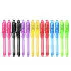 24814 шт. ультрафиолетосветильник Кая ручка Невидимый волшебный карандаш секретная флуоресцентная ручка для блокнота для письма дети ребенок Рисование доска для рисования