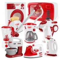 simulation household appliances toys pretend play kitchen coffee machine blender kettle sets children housework game toys gifts