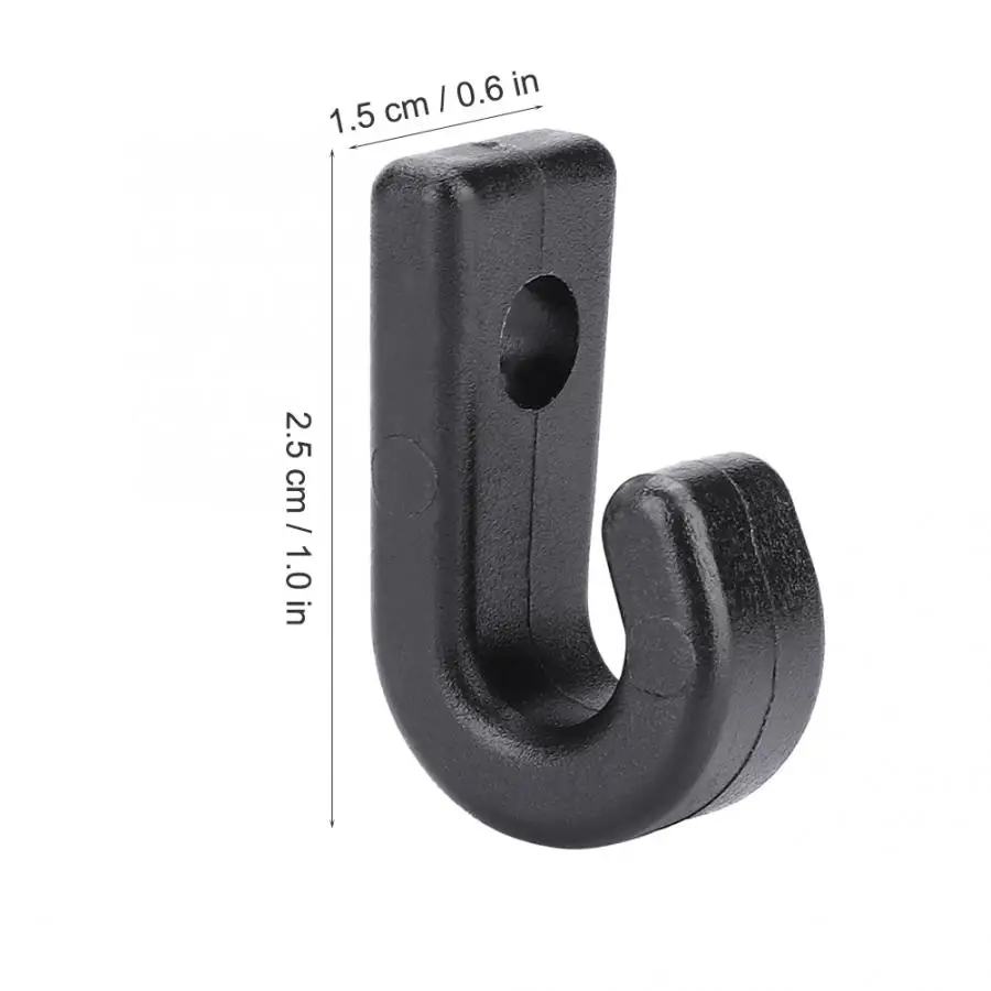 J образный крючок 1 пара прочные пластиковые образные винты крепежный крючки для