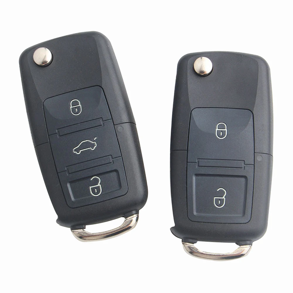 Автомобильный чехол для дистанционного ключа брелок ключей Volkswagen Shell B5 2 3