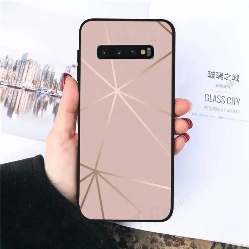 

Luxury Marble wire lace Phone Case For Samsung galaxy S 7 8 9 10 20 edge A 6 10 20 30 50 51 70 note 10 plus