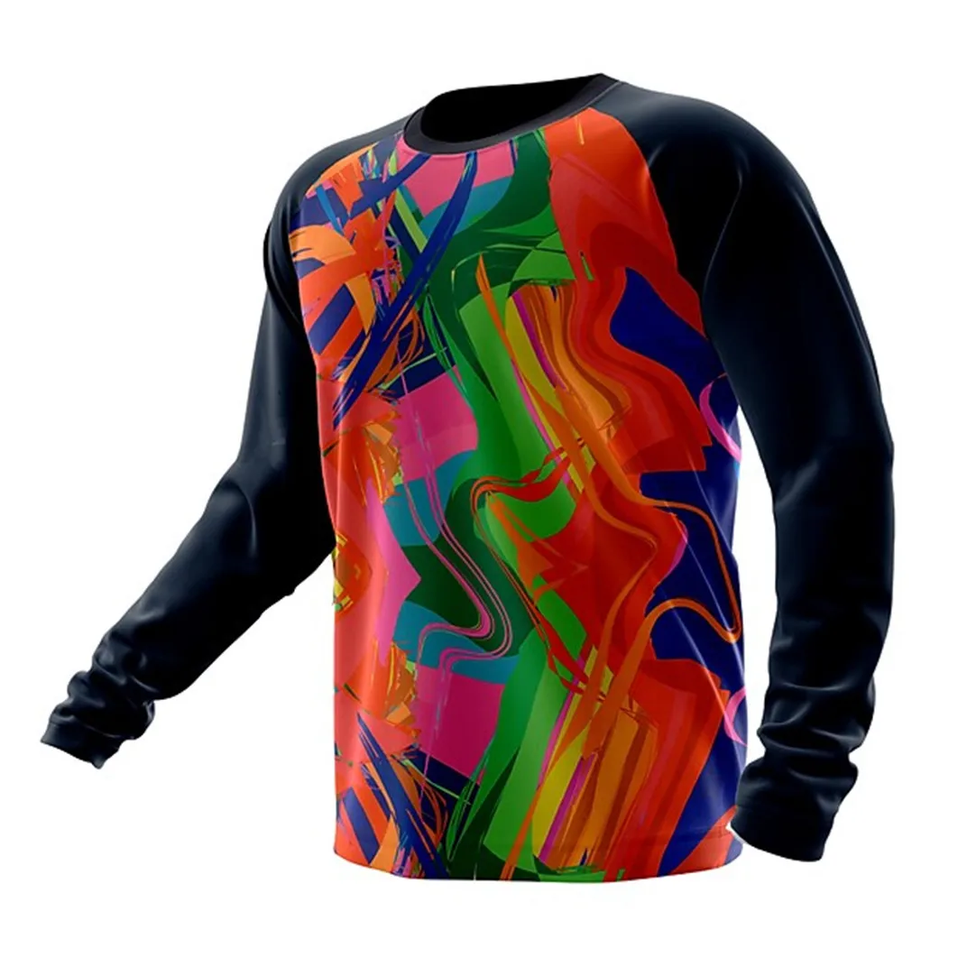 

New Racing Downhill Jersey Wholesale Breathable Mountain Bike Motorcycle High Quality Long Sleeve Jersey Hot Sale Riding Shirt