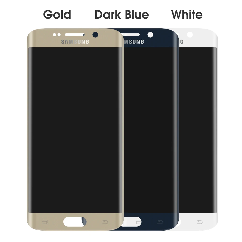 Оригинальный 5 1 ''SUPER AMOLED дисплей для SAMSUNG Galaxy S6 edge ЖК-дисплей с рамкой G925 G925I G925F