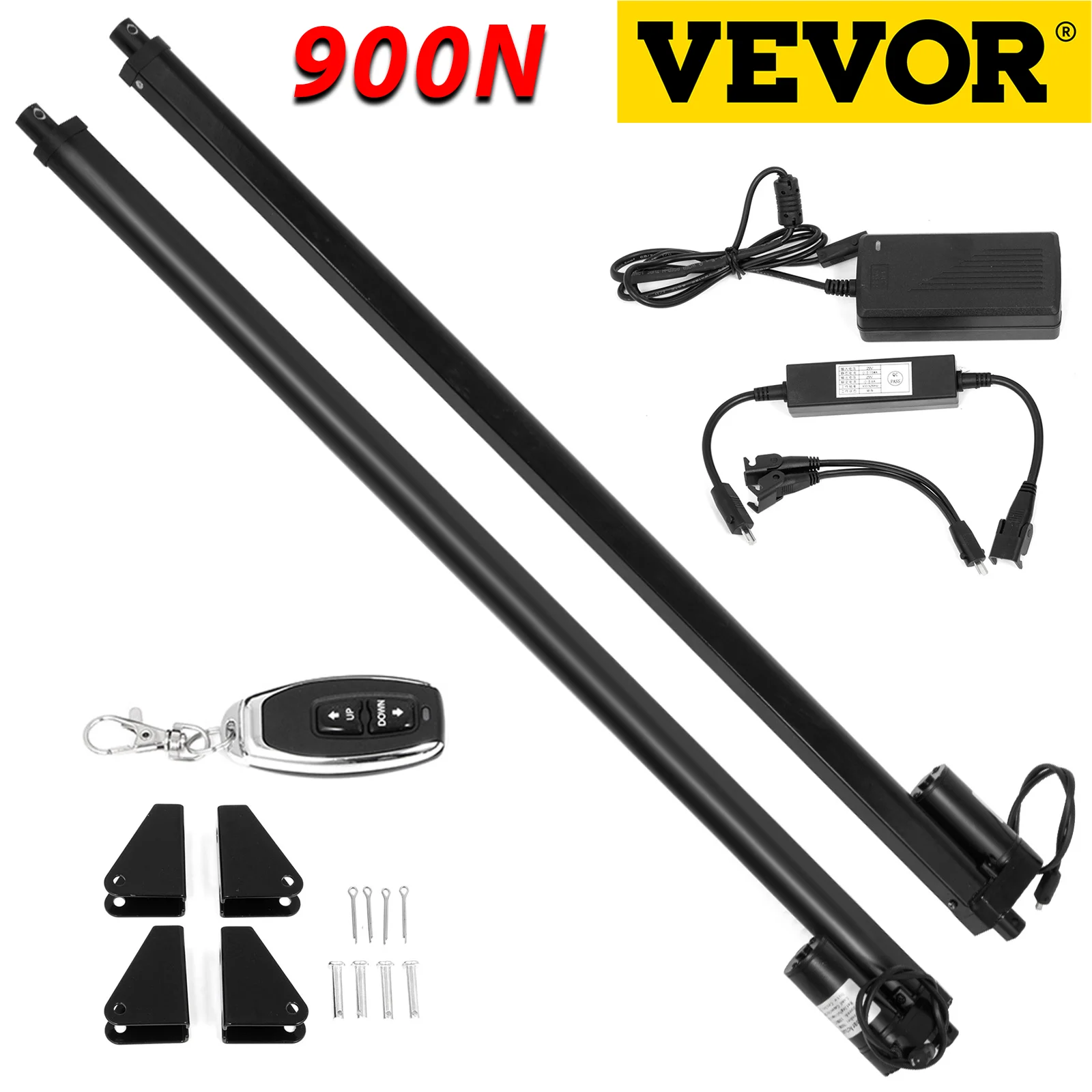

VEVOR 2Pcs 900N Linear Actuator Kit 30" 750mm Stroke Heavy Duty Electric Linear Drive Motor Recliner TV Table Lift 12V DC Motor