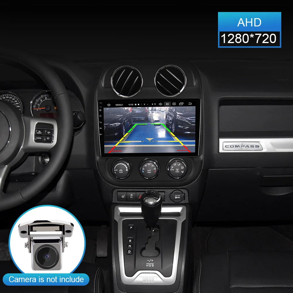 ISUDAR автомобильное радио для Jeep Compass 1 MK 2009-2015 2 din Android 9 Авторадио Мультимедиа GPS DVR AHD