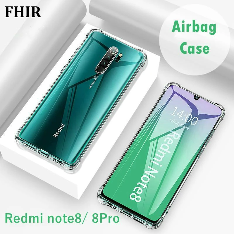Противоударный чехол для телефона с подушкой безопасности для Xiaomi Redmi Note8 Pro Note7 Note6, мягкий чехол из ТПУ для Redmi 7A K20 Note5 4X, силиконовый чехол