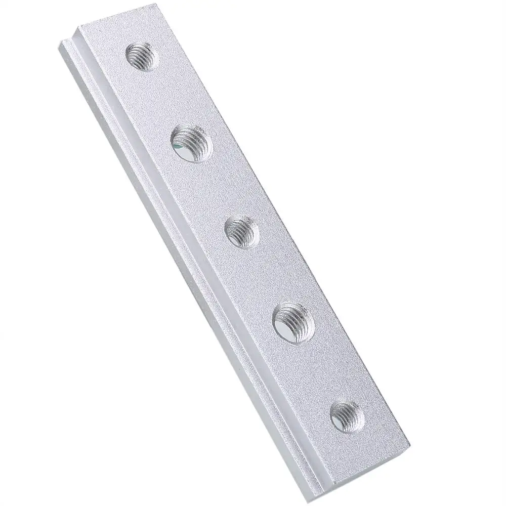 1 шт. Т образная скользящая плита с отверстиями для винтов M6 M8 тип 30/45